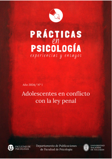 Volúmen N° 1. Año 2024
Presentamos la revista Prácticas en Psicología. Experiencias y Ensayos.